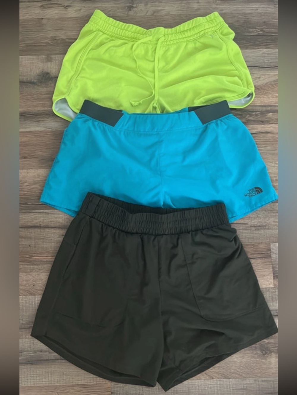 The North Face + shorts bundle